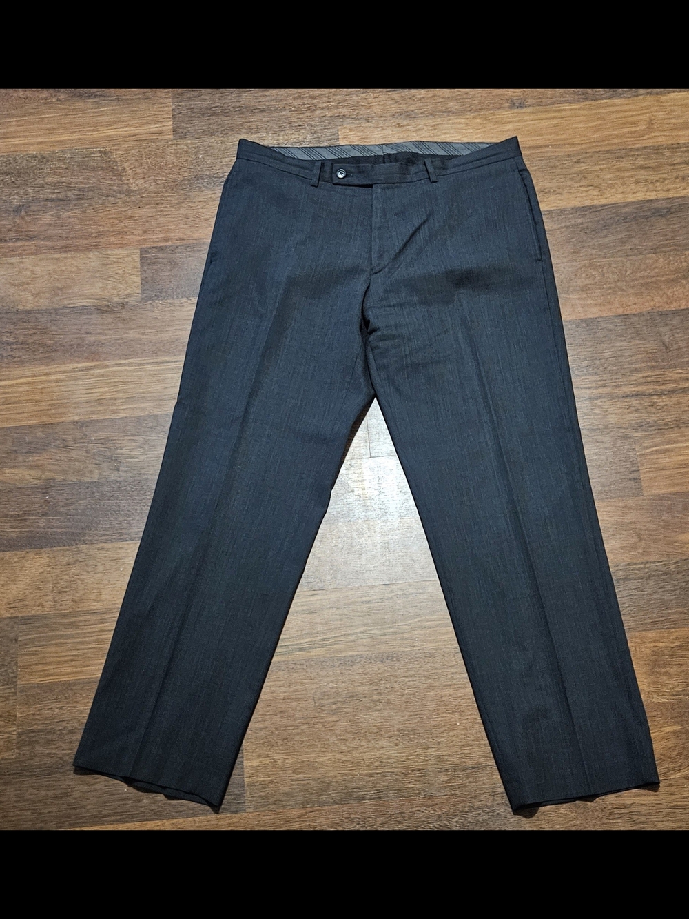 CALVIN KLEIN mens dress pants SIZE 34x29 COLOR BLACK CLD